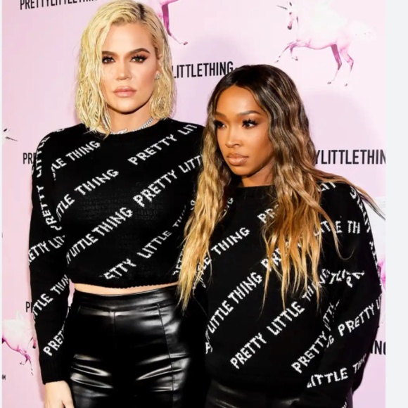 PRETTY LITTLE THING: Black Knitted Sweater - Picture 5 of 9